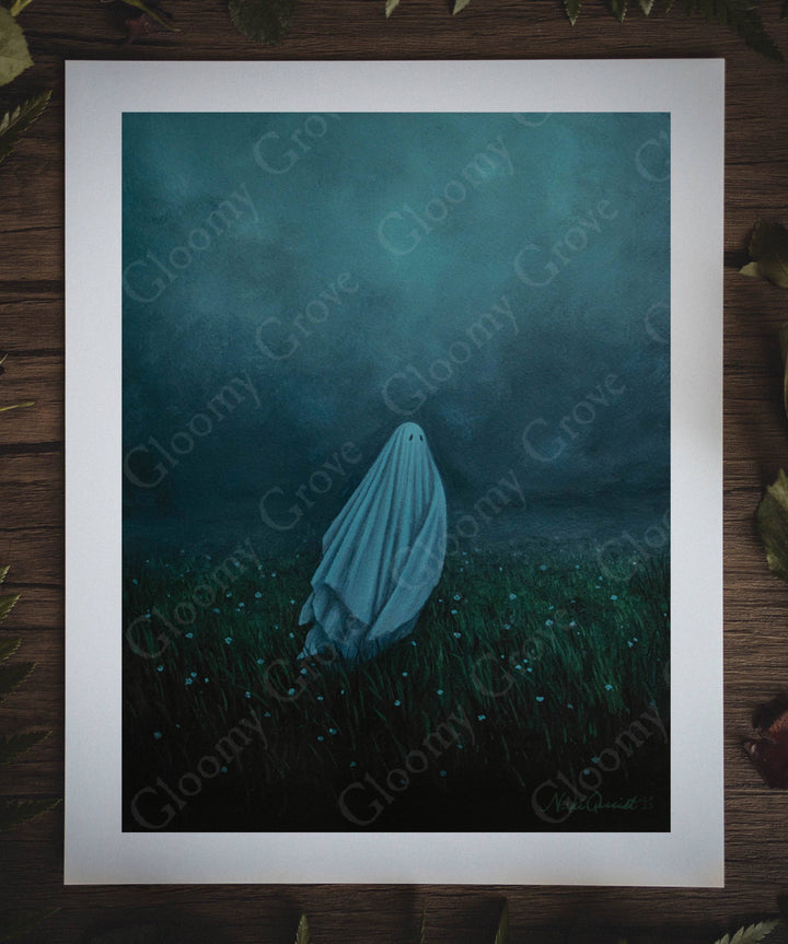 Desolate Ghost Art Print