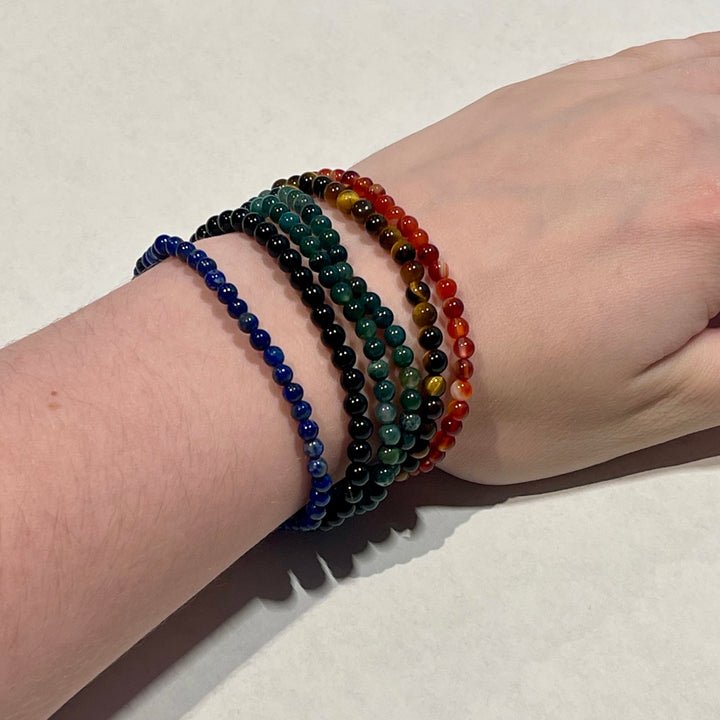 4mm Crystal Bracelets - Select your Stone