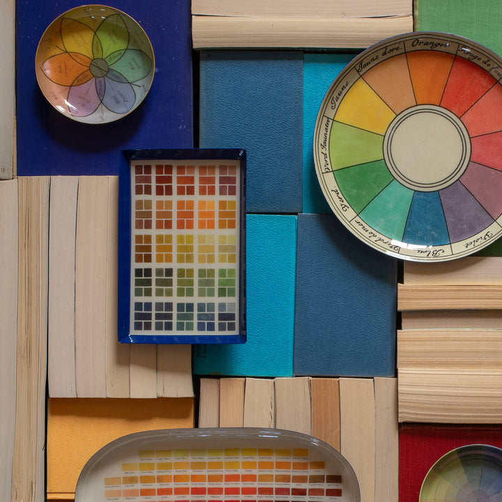 Chroma - Mini Round Enamel Tray