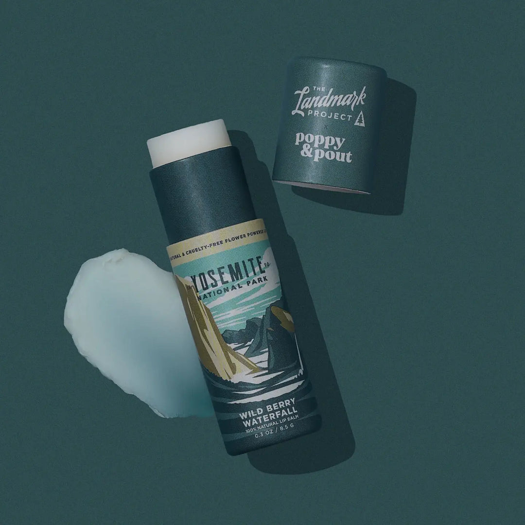 Lip Balm - Yosemite Wild Berry Waterfall - Special Edition Landmark Project