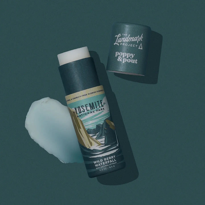 Lip Balm - Yosemite Wild Berry Waterfall - Special Edition Landmark Project