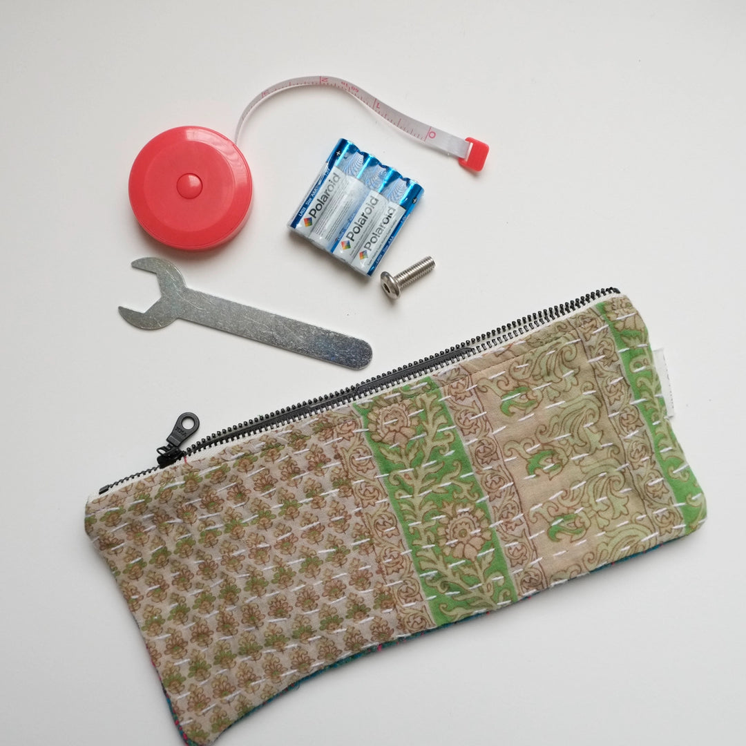 Kantha Pencil Pouch