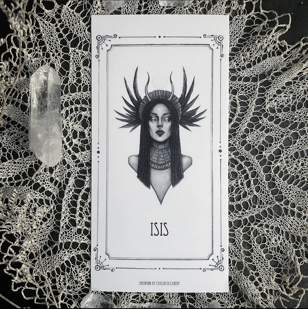 Isis Devotional Candle Sticker