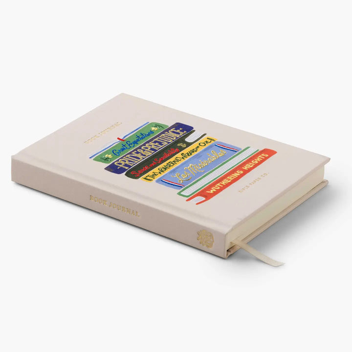 Classic Book Club Embroidered Journal