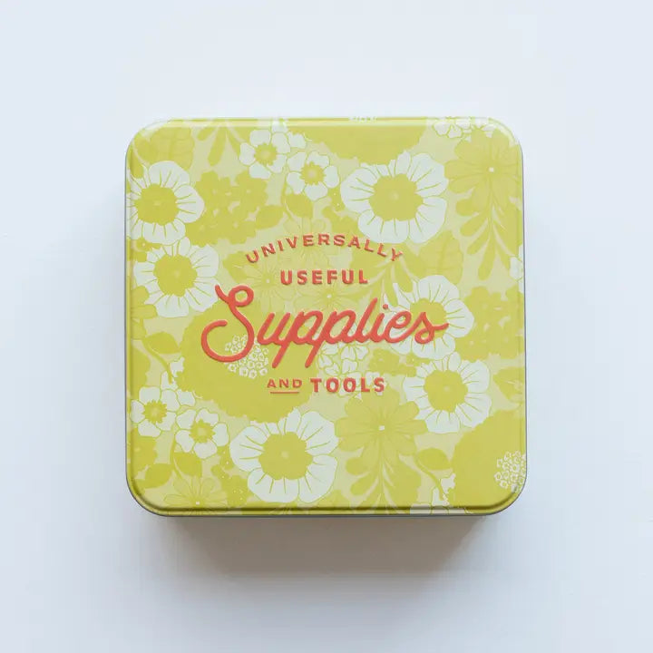 Embroidery Starter Kit with Sewing Tin