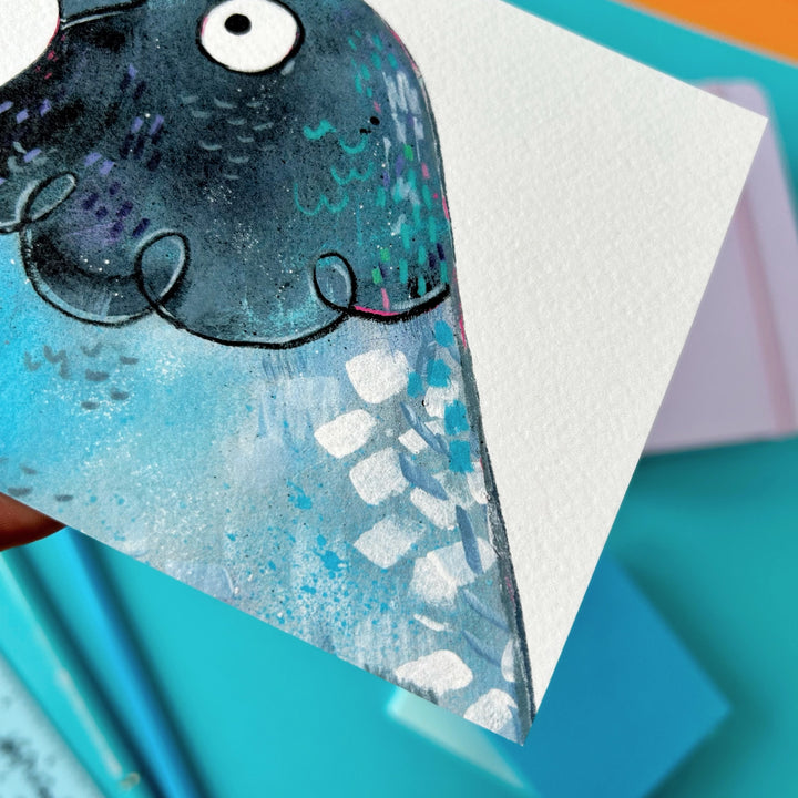 Pigeon Postcard
