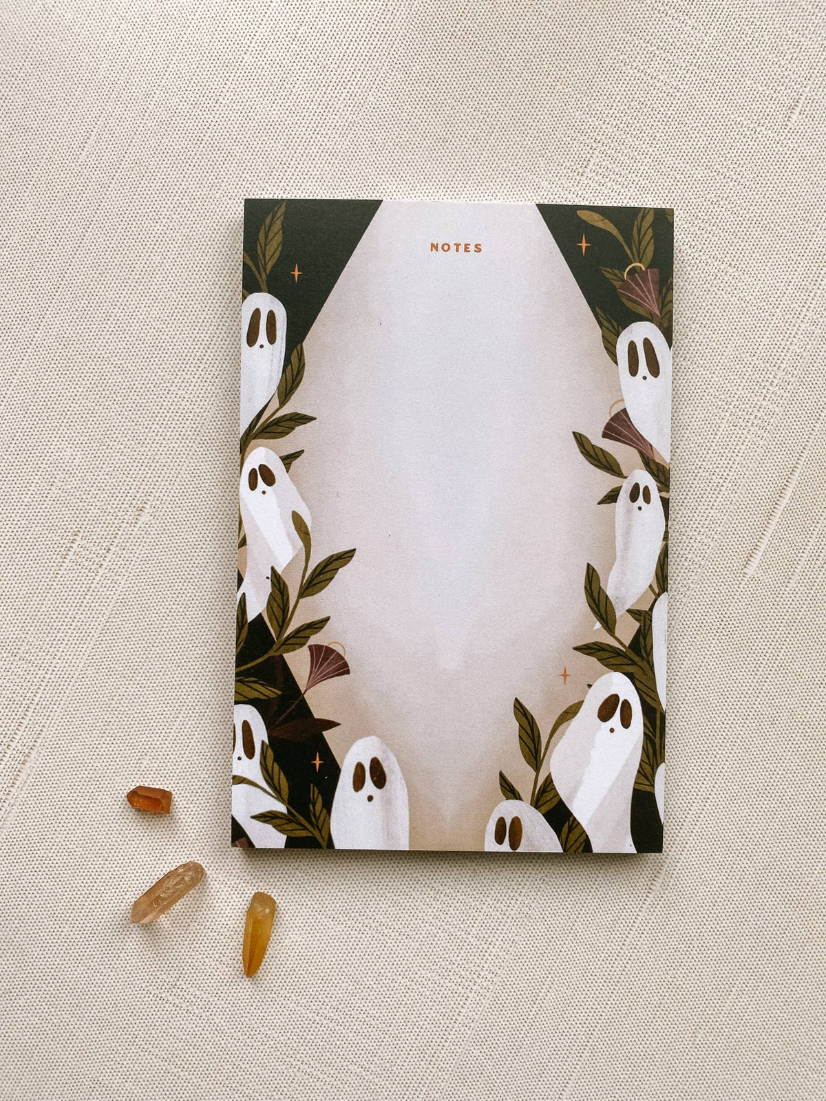 Ghost Moonflower Notepad