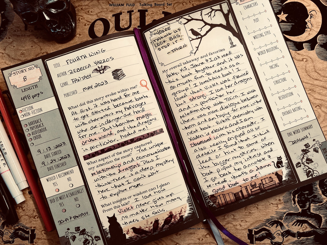 Waiting For The Night Reading Journal