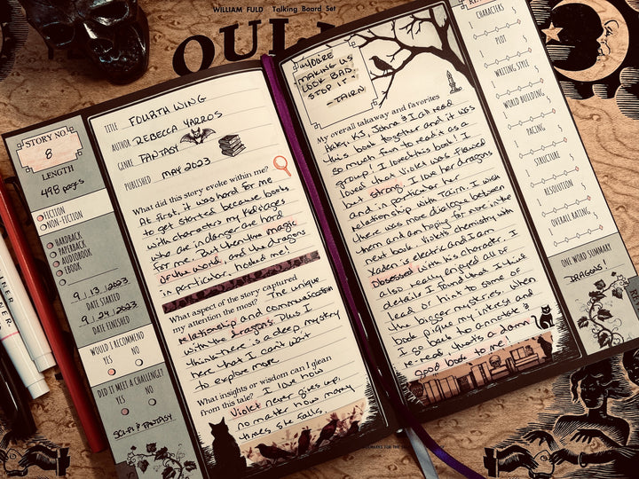 Waiting For The Night Reading Journal