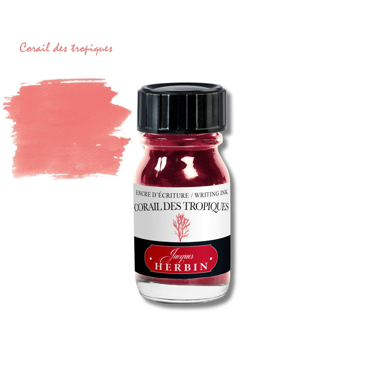 Herbin Fountain Pen Ink 10ml Bottle - Violette Pensée