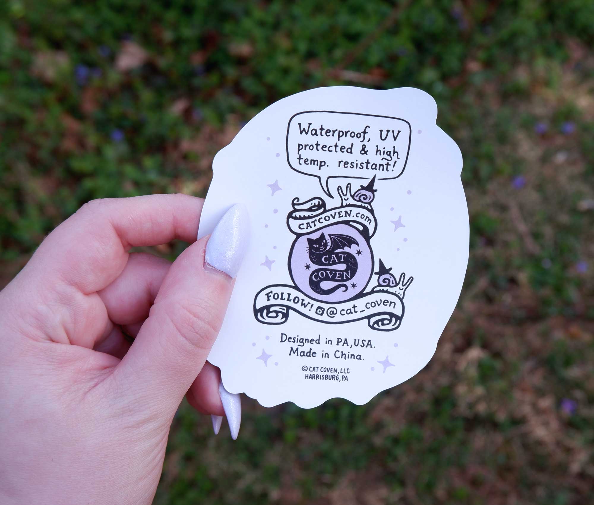 You and I Are Earth Sticker