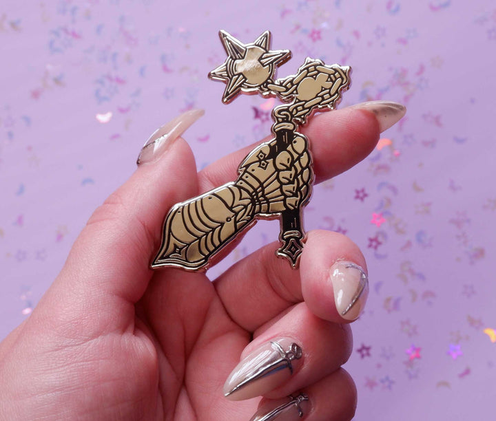 Flail & Gauntlet Pin