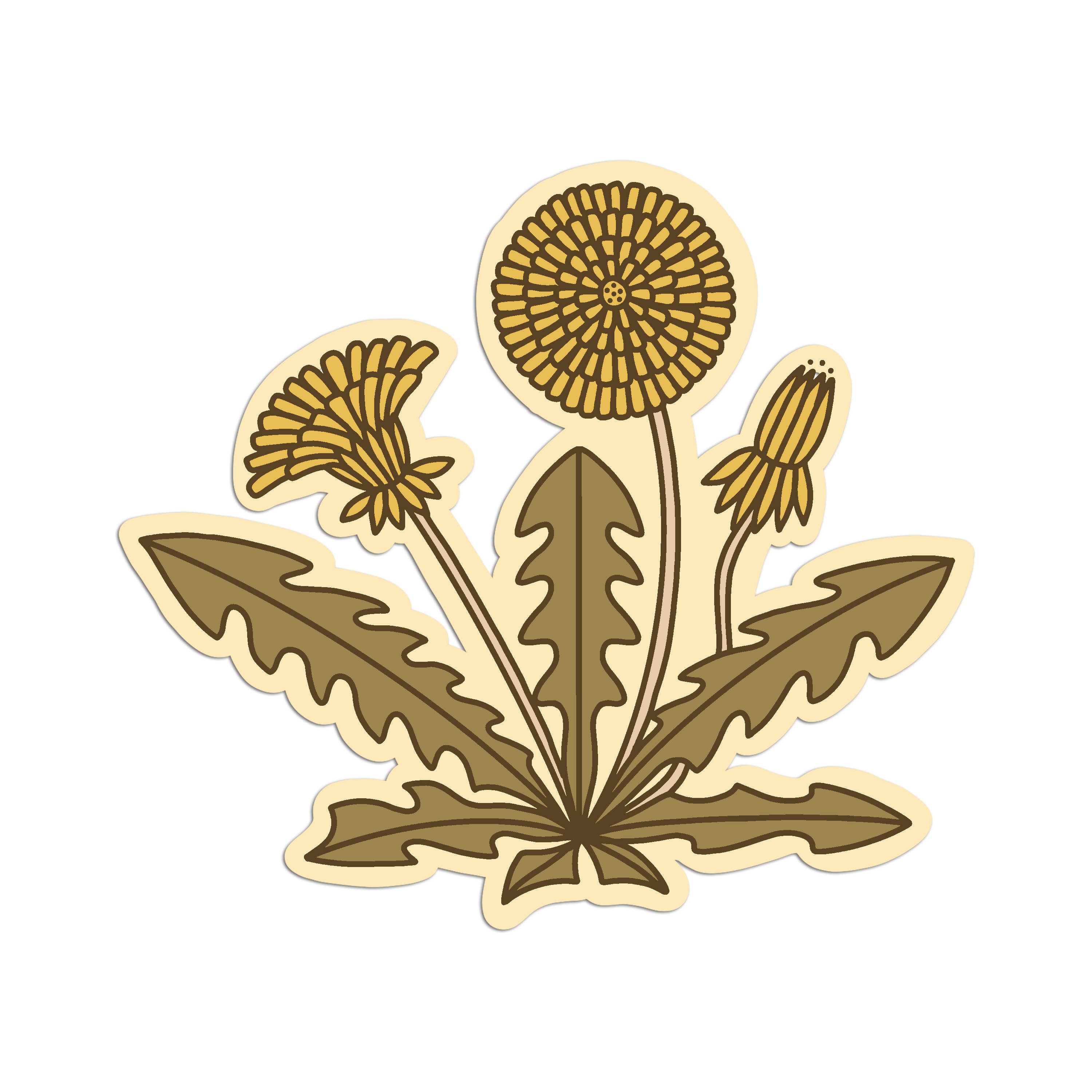 Dandelion Rising Sticker