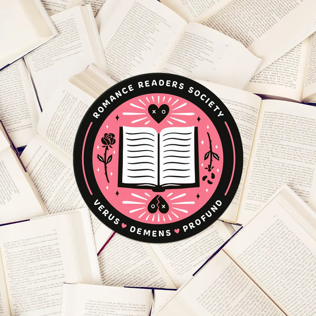 Romance Readers Society Sticker