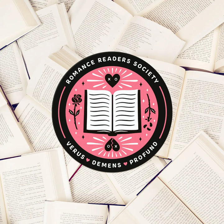 Romance Readers Society Sticker