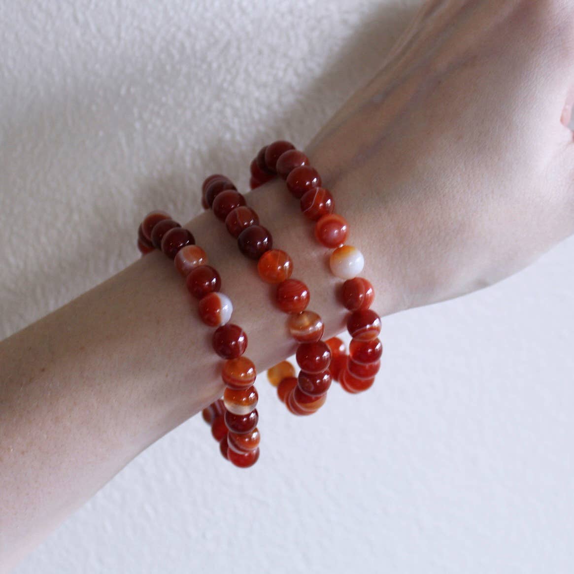 Carnelian - Crystal Bracelet