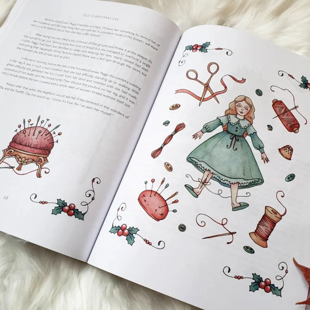 Krampus and Other Yuletide Tales Hardcover Book