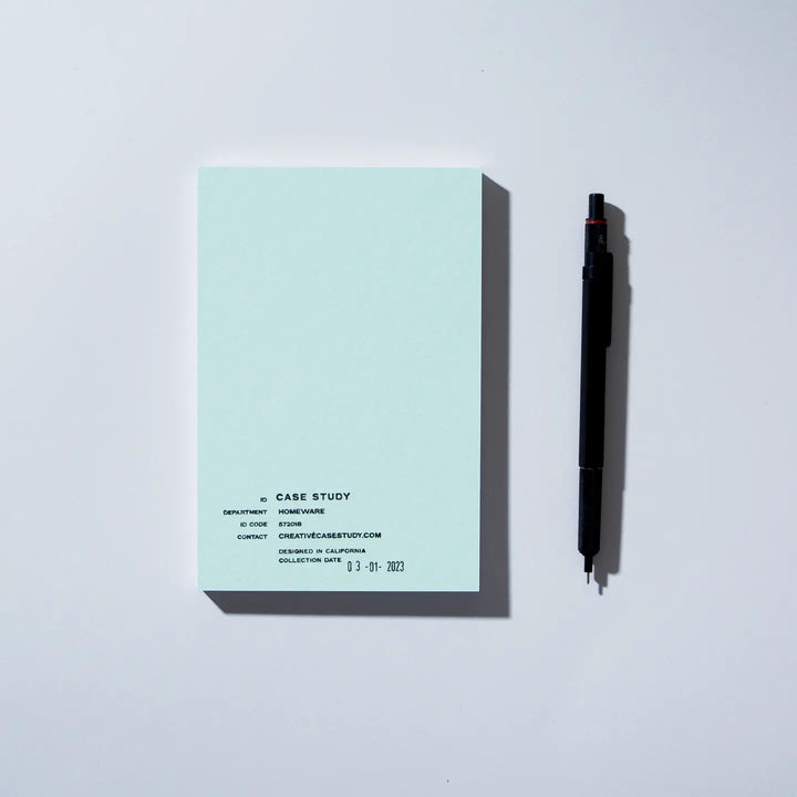 Notes & Numbers Utilitarian Grid Pad