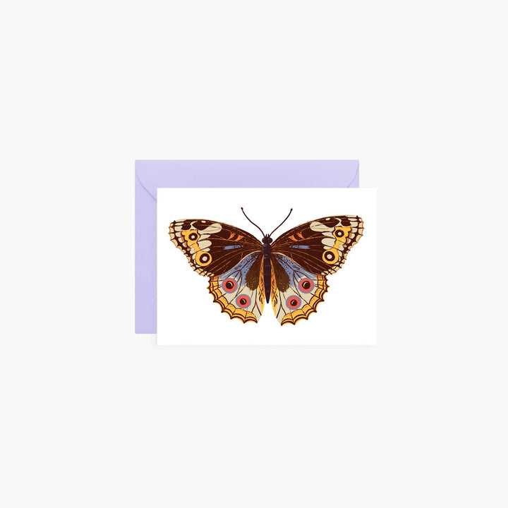 Autumn Butterfly Mini Card