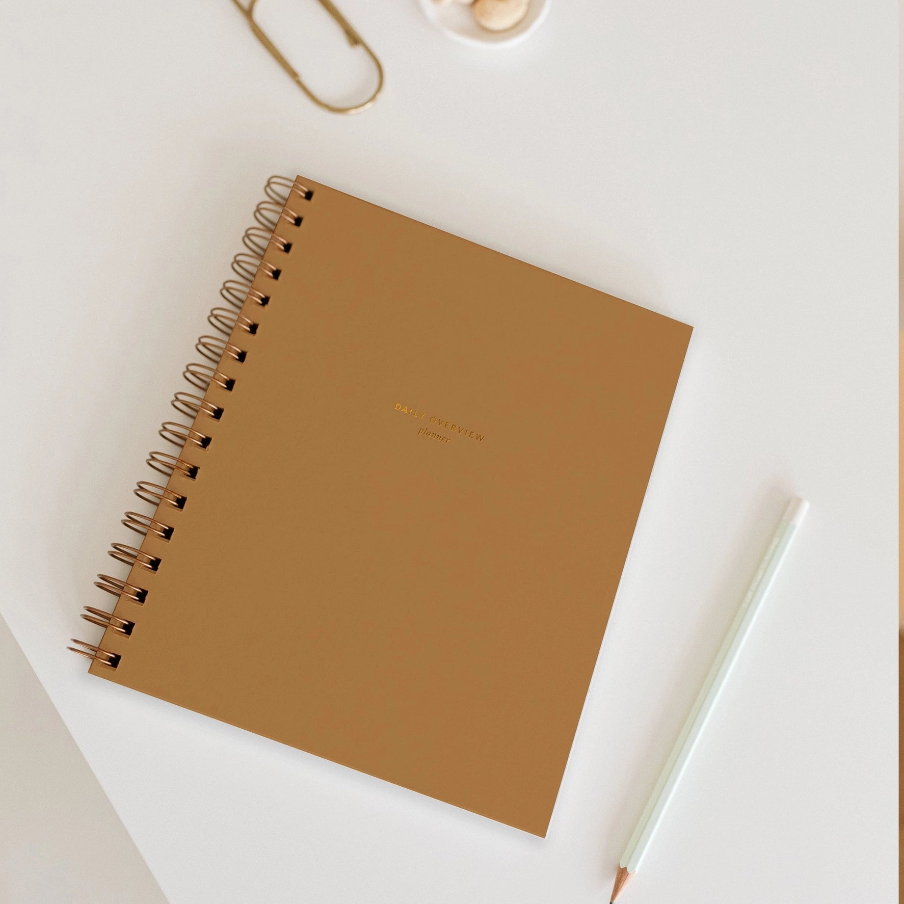 Daily Overview Planner Undated - 6 Colors