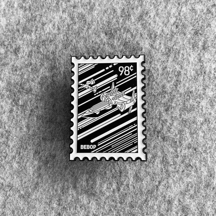 Bebop Stamp Pin