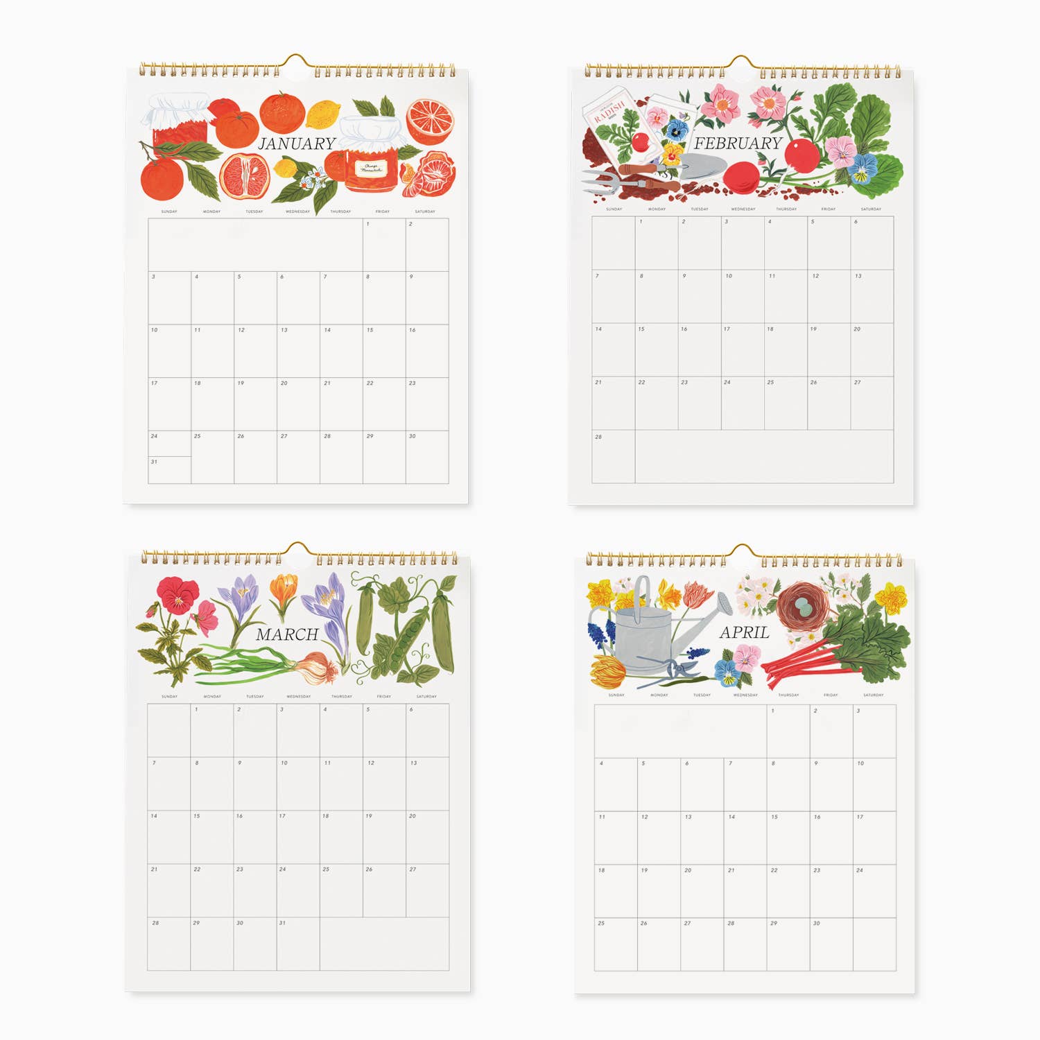 2027 Heirloom Garden Wall Calendar