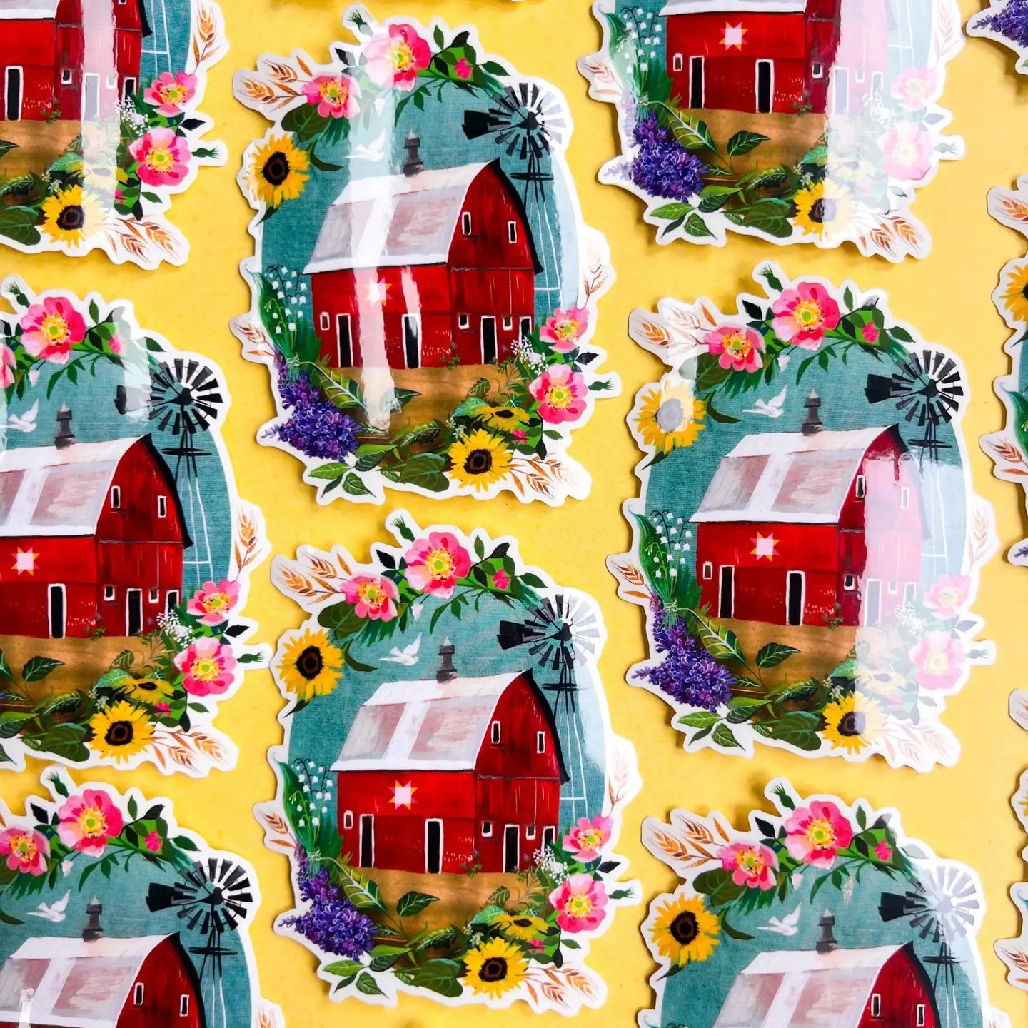 Rustic Barn Sticker
