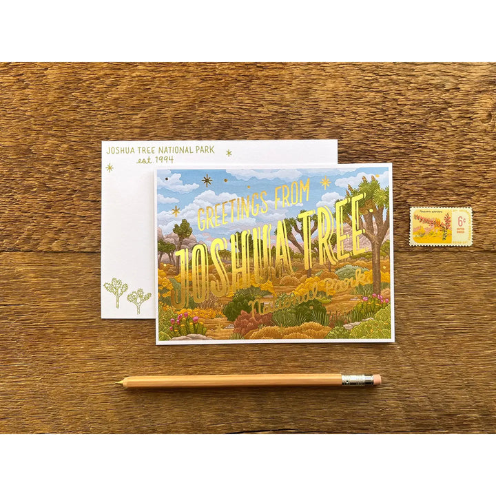 National Parks Foiled Postcards - 15 Parks