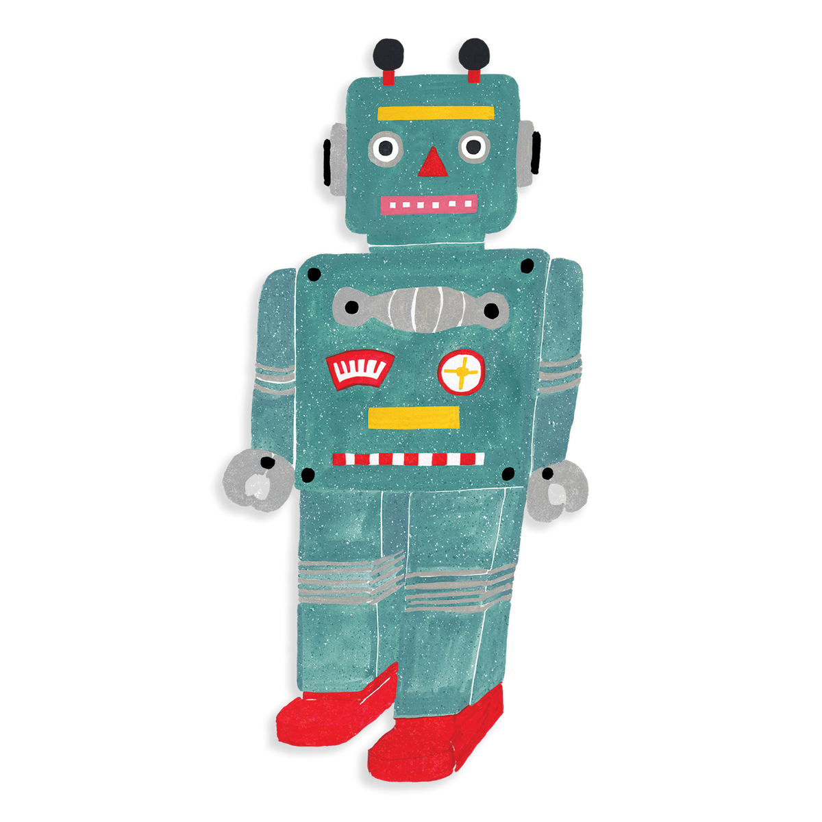 Little Robot Sticker