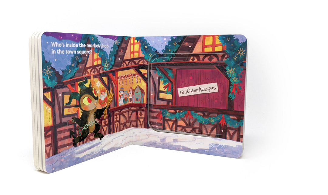 Krampus Baby Flap Book