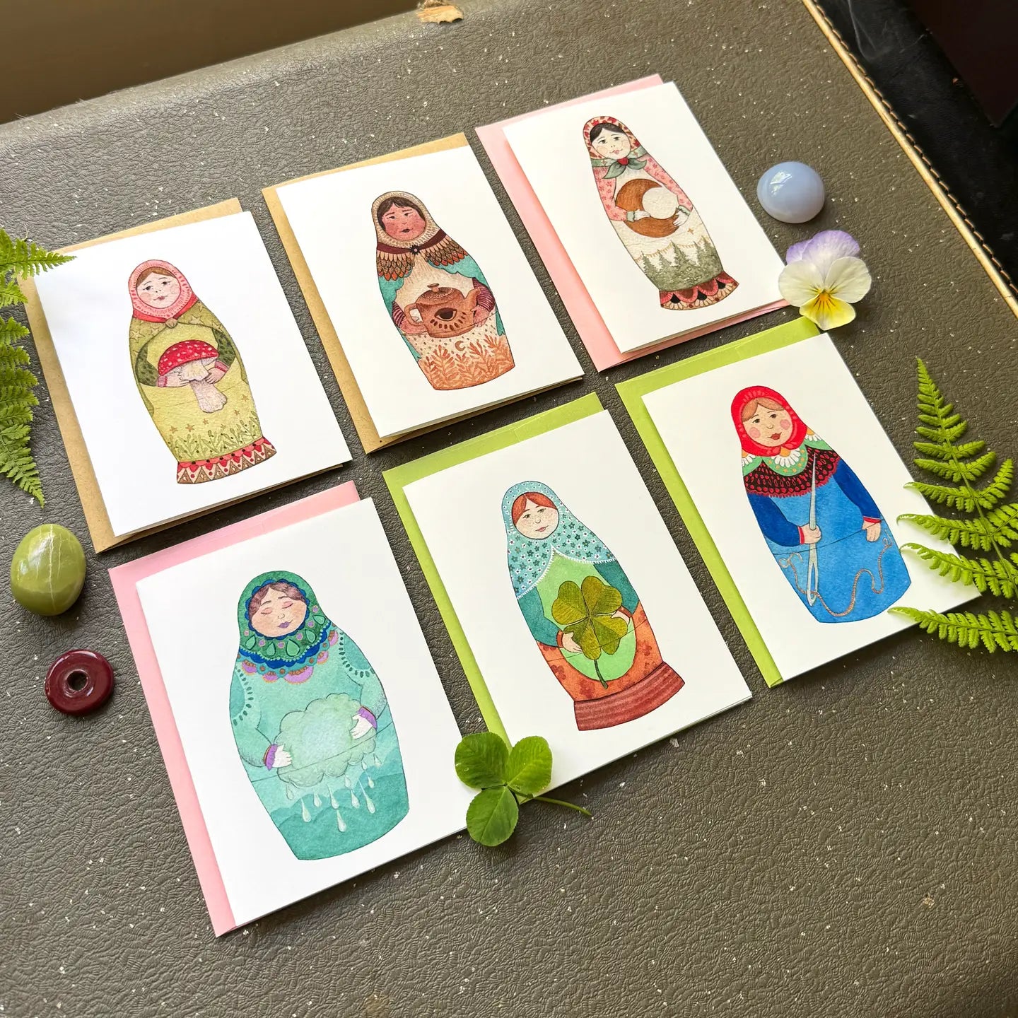 Forest Matrons Card Set