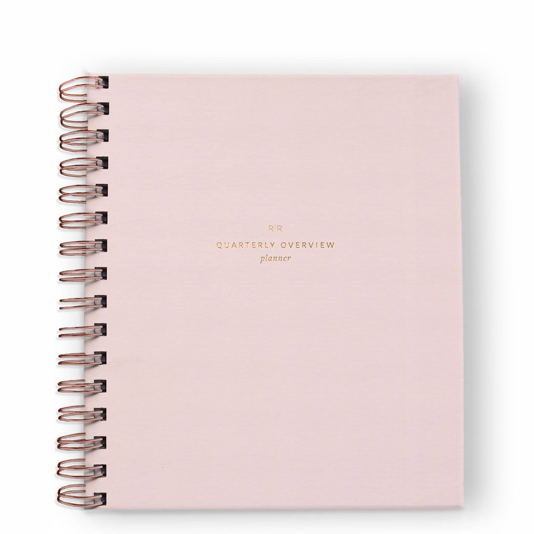Quarterly Overview Undated Planner
