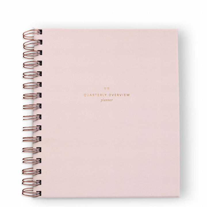 Quarterly Overview Undated Planner
