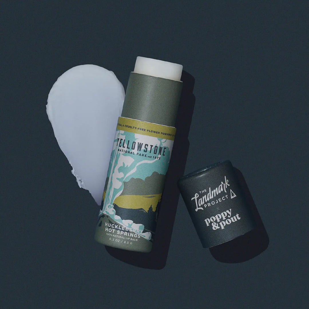 Lip Balm - Yellowstone Huckleberry Hot Springs - Special Edition Landmark Project