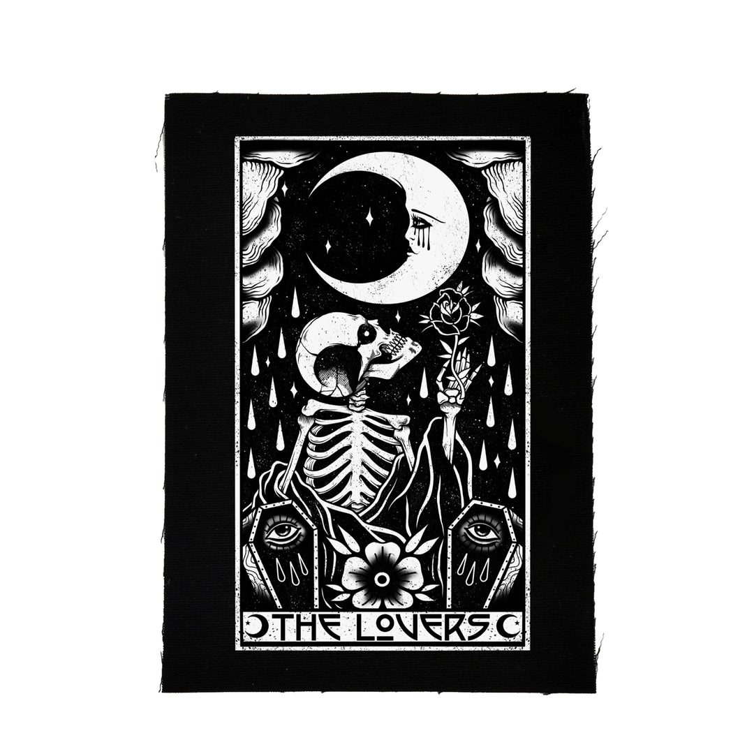 The Lovers Tarot Card Cloth Patch