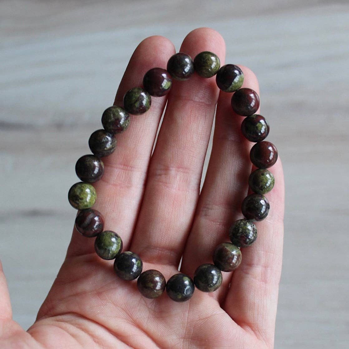 Dragon's Blood Jasper - Crystal Bracelet