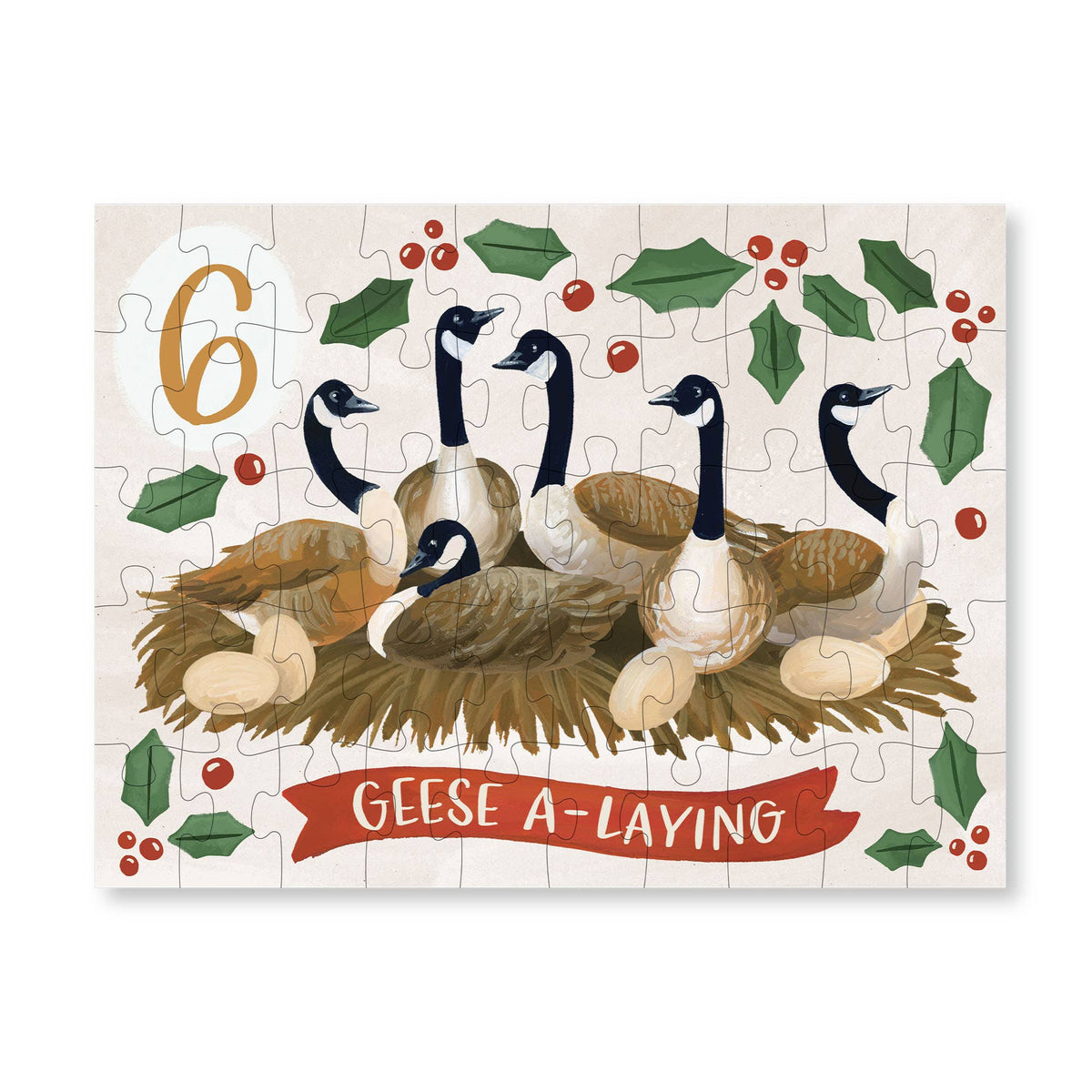 12 Days of Christmas Mini Puzzle Set of 12