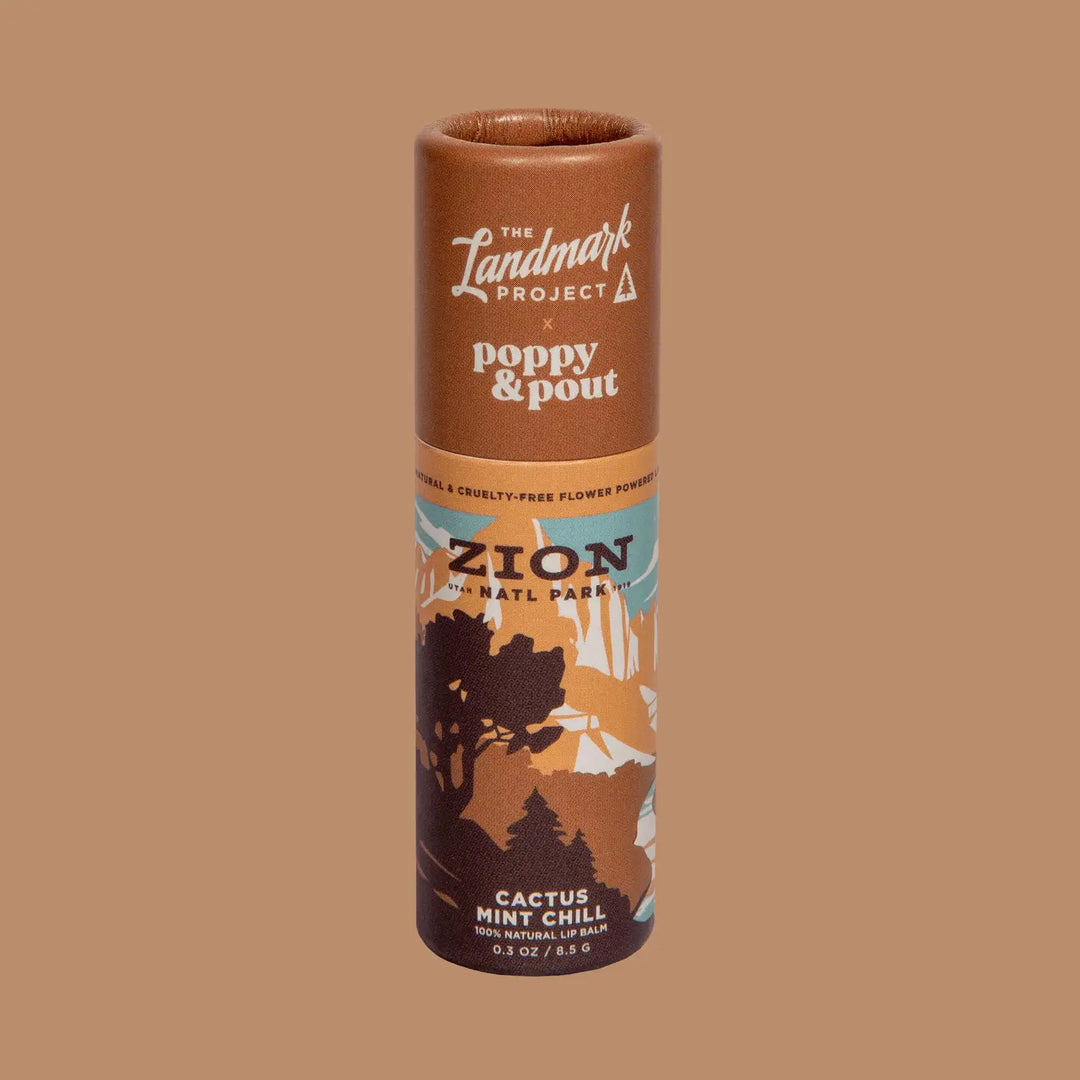 Lip Balm - Zion Cactus Mint Chill - Special Edition Landmark Project