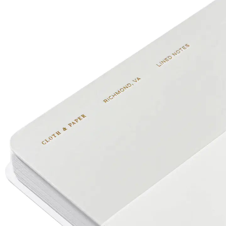 Mini Lined Spiral Notebook - Ash