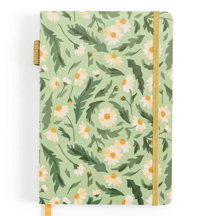 Summer Flower Dot Grid Journal