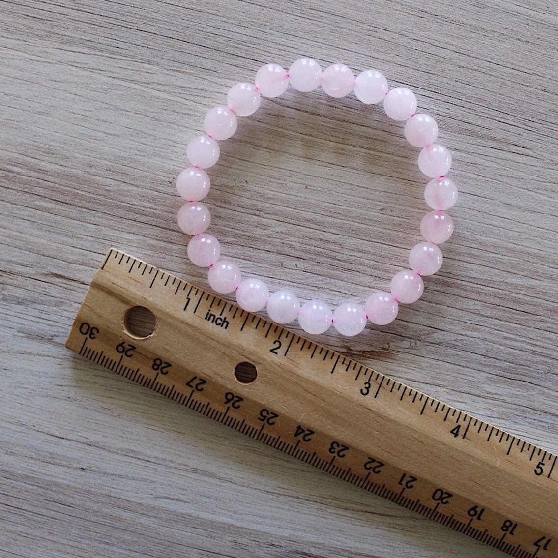 Rose Quartz - Crystal Bracelet