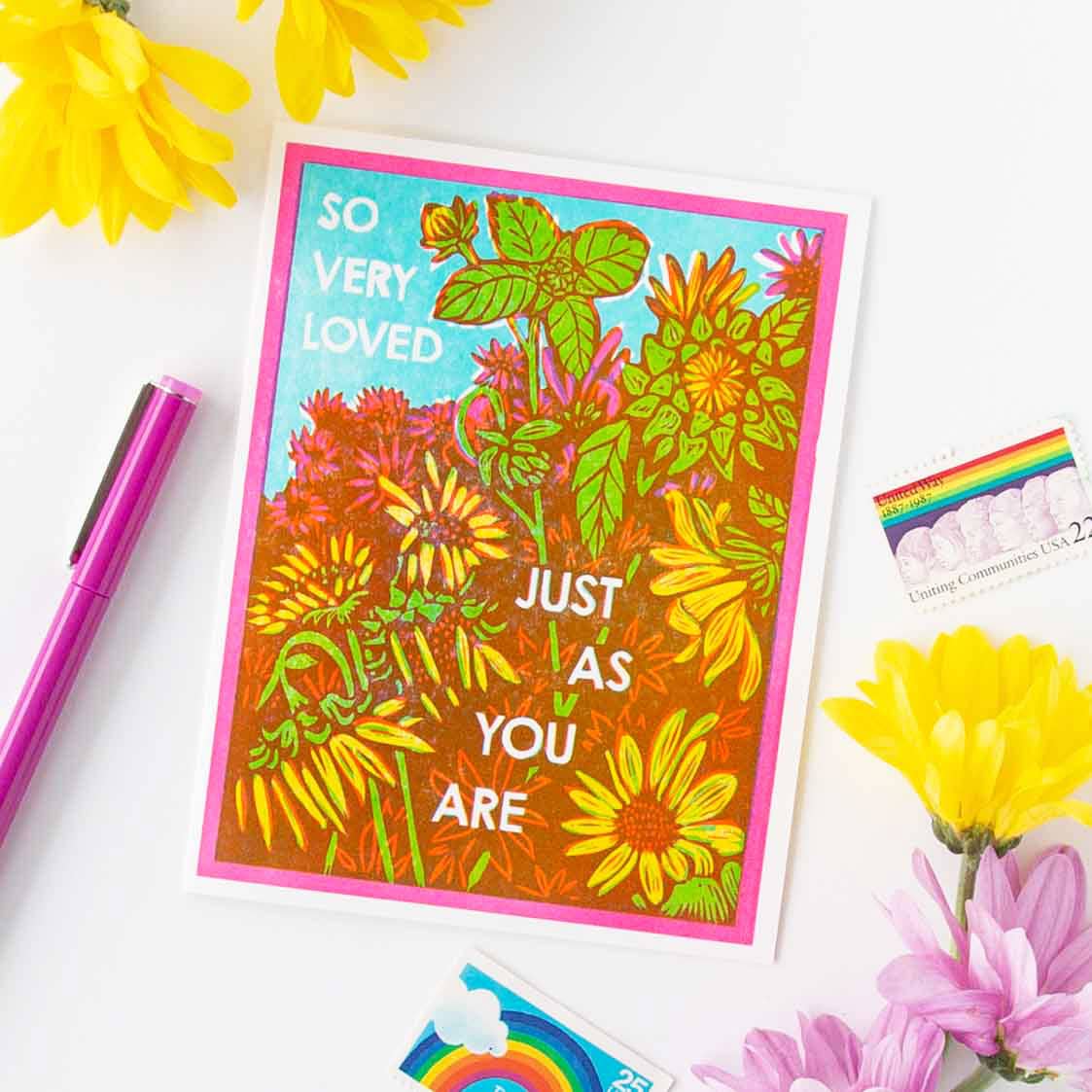 So Very Loved Encouragement Card