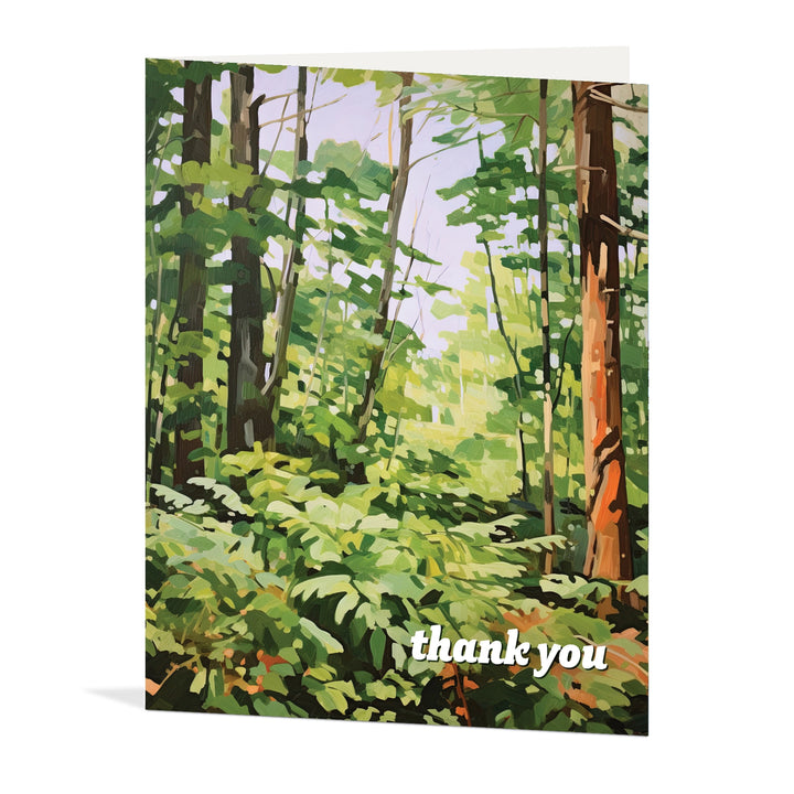 Verdant Understory Thank You Card