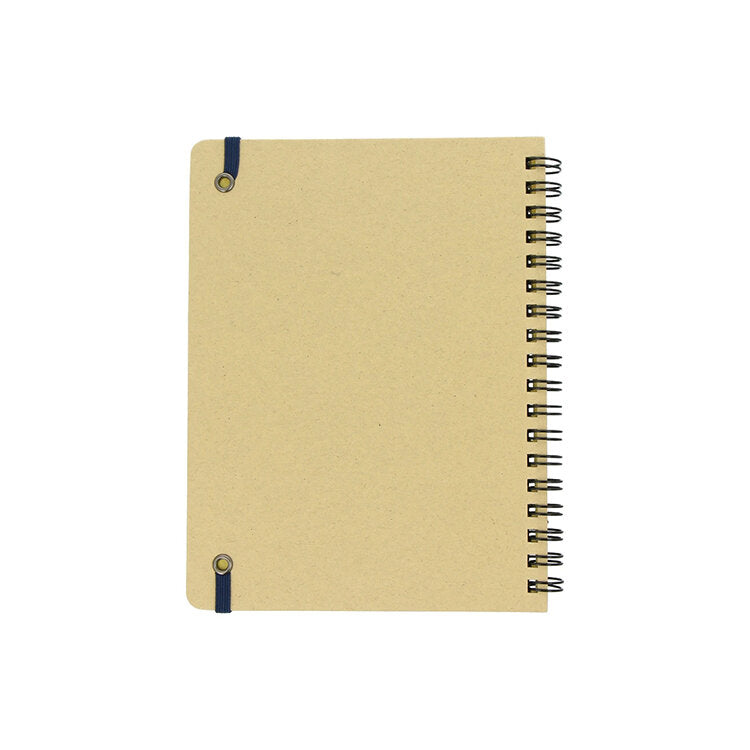 Rollbahn Cloth Cover Spiral Notebook - Large