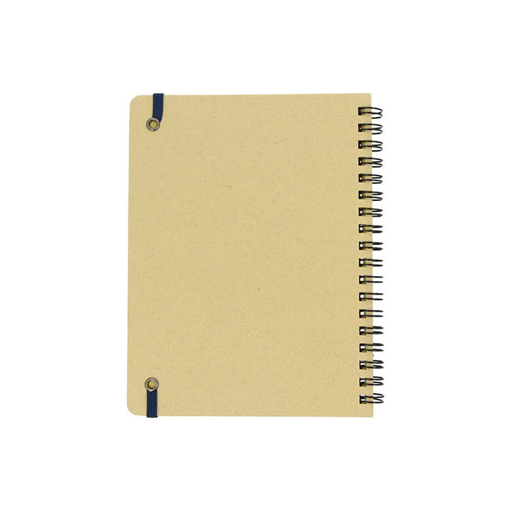 Rollbahn Cloth Cover Spiral Notebook - Large