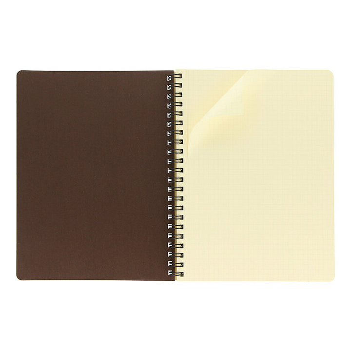 Rollbahn Cloth Cover Spiral Notebook - Large