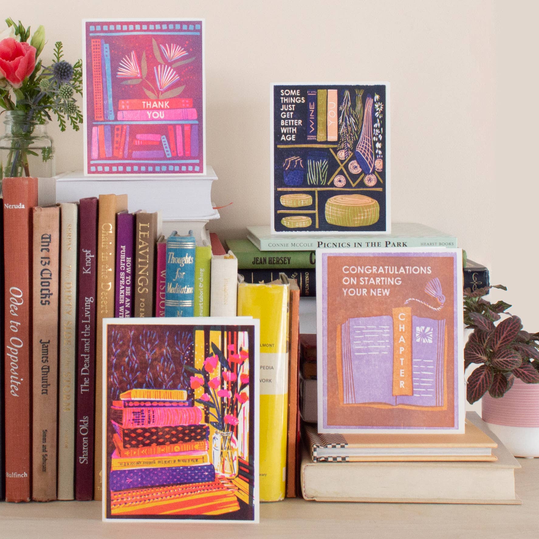 Thank You Books Card