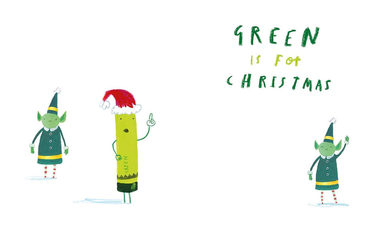 Green Is For Christmas Book