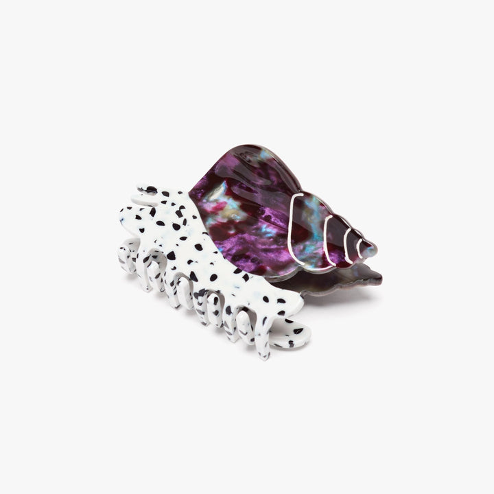 Spotted Whelk Sea Snail Hair Claw Clip