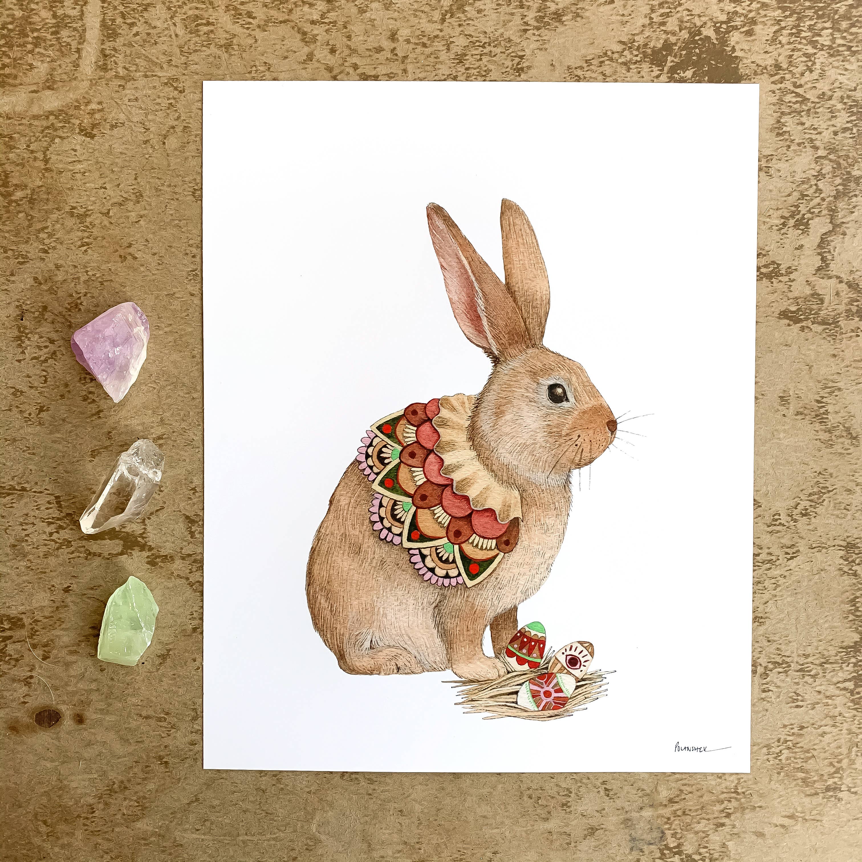 Ellen's Painted Eggs Print - 8" x 10"